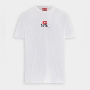 NWT DIESEL Just Small New D Logo T-Shirt